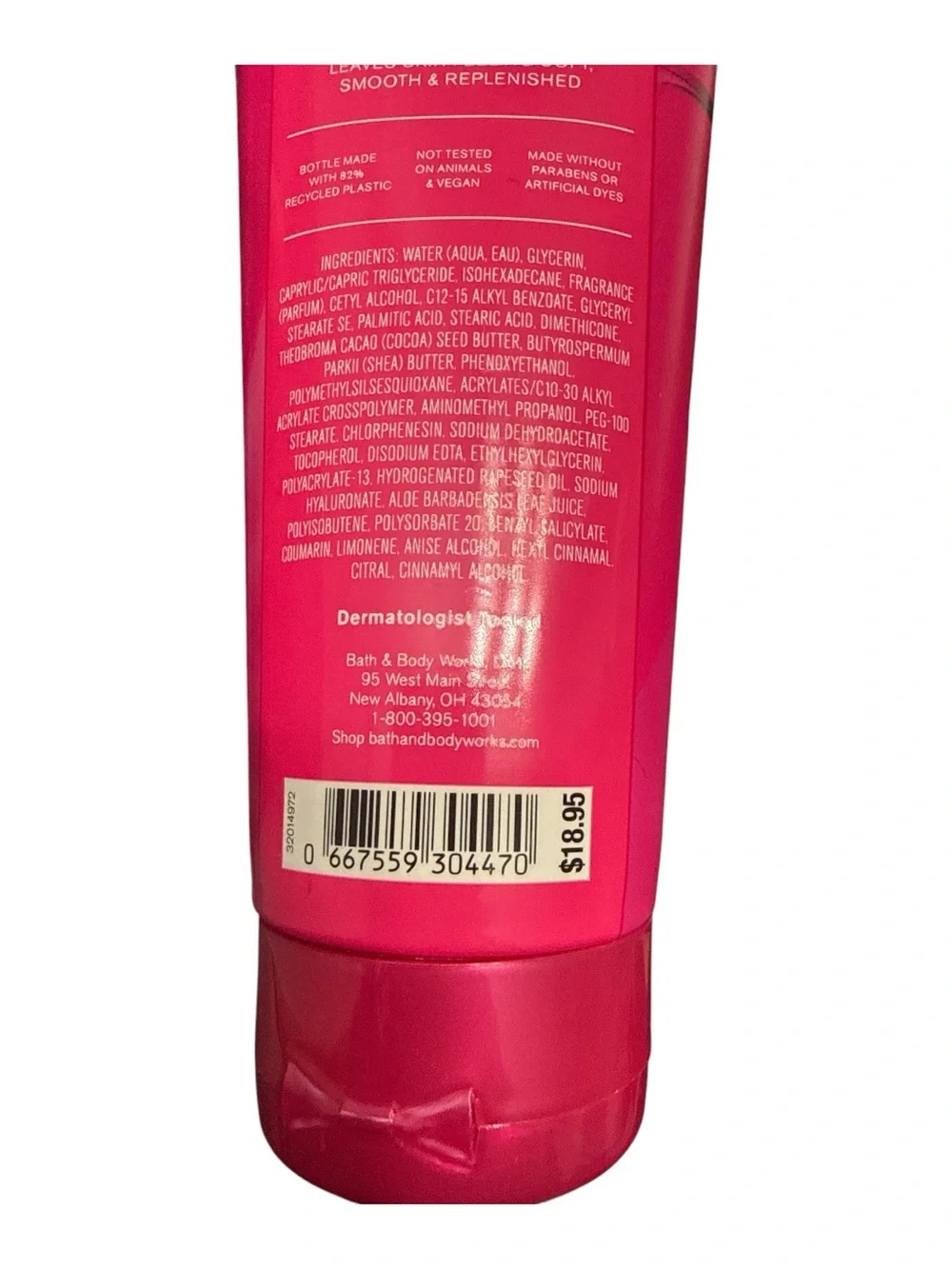 Bath‎ & Body Works Perfect In Pink Body Cream Full Size Ultimate Hydration New